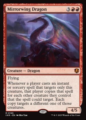 Mirrorwing Dragon - Foil<br /><span class="collector-number">Collector No. 165</span>