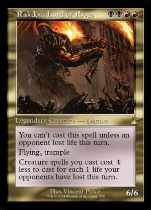 Rakdos, Lord of Riots - Foil<br /><span class="collector-number">Collector No. 379</span>