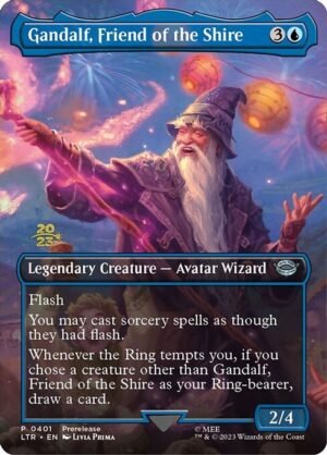 Gandalf, Friend of the Shire - Foil<br /><span class="collector-number">Collector No. 401s</span>