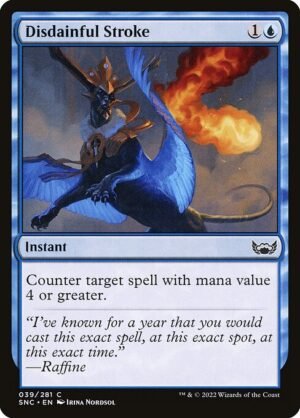 Disdainful Stroke - Foil<br /><span class="collector-number">Collector No. 39</span>