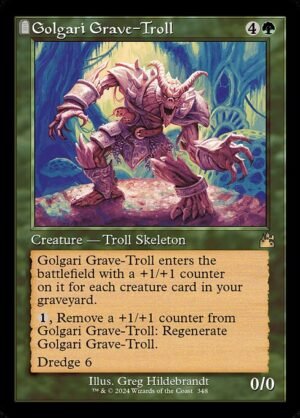 Golgari Grave-Troll - Foil<br /><span class="collector-number">Collector No. 348</span>