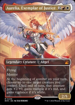 Aurelia, Exemplar of Justice - Foil<br /><span class="collector-number">Collector No. 436</span>