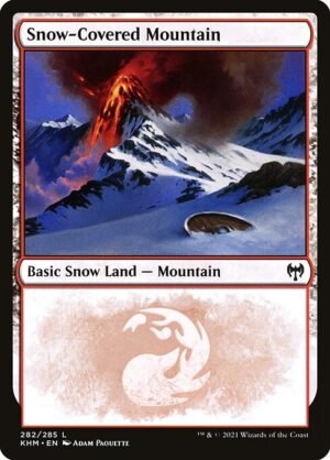 Snow-Covered Mountain - Foil<br /><span class="collector-number">Collector No. 282</span>