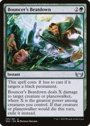Bouncer's Beatdown - Foil<br /><span class="collector-number">Collector No. 135</span>