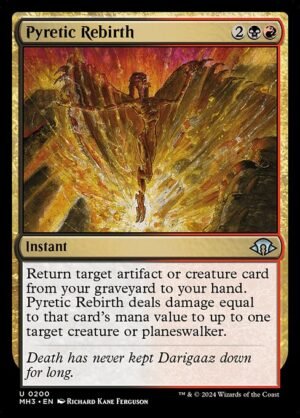 Pyretic Rebirth - Foil<br /><span class="collector-number">Collector No. 200</span>