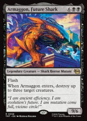 Armaggon, Future Shark - Foil<br /><span class="collector-number">Collector No. 58</span>