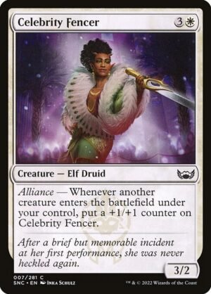 Celebrity Fencer - Foil<br /><span class="collector-number">Collector No. 7</span>