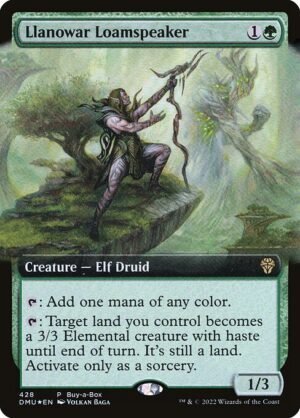 Llanowar Loamspeaker - Foil<br /><span class="collector-number">Collector No. 428</span>