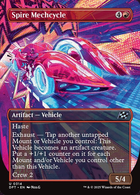 Spire Mechcycle<br /><span class="collector-number">Collector No. 314</span>