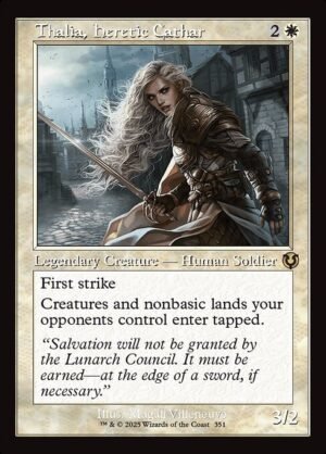 Thalia, Heretic Cathar - Foil<br /><span class="collector-number">Collector No. 351</span>