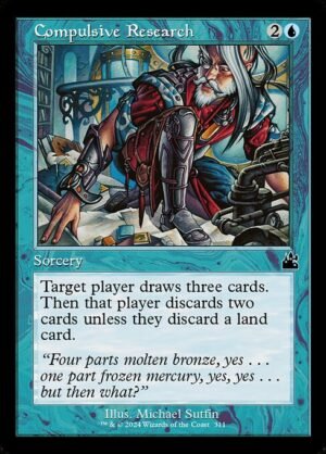 Compulsive Research - Foil<br /><span class="collector-number">Collector No. 311</span>