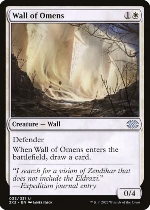 Wall of Omens - Foil<br /><span class="collector-number">Collector No. 33</span>