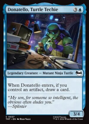 Donatello, Turtle Techie<br /><span class="collector-number">Collector No. 37</span>