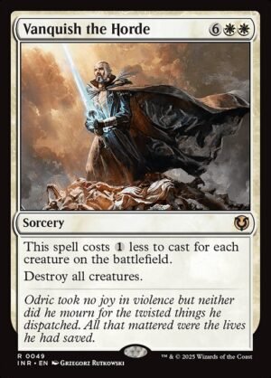Vanquish the Horde - Foil<br /><span class="collector-number">Collector No. 49</span>