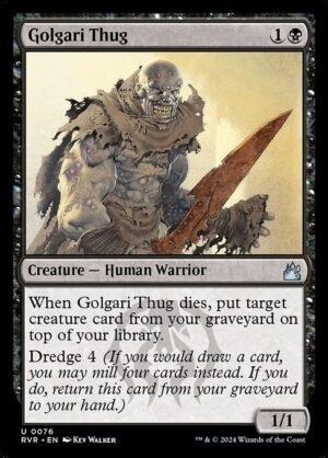 Golgari Thug - Foil<br /><span class="collector-number">Collector No. 76</span>