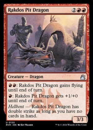 Rakdos Pit Dragon - Foil<br /><span class="collector-number">Collector No. 120</span>