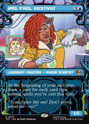 April O'Neil, Hacktivist<br /><span class="collector-number">Collector No. 227</span>