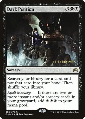 Dark Petition - Foil<br /><span class="collector-number">Collector No. 90s</span>