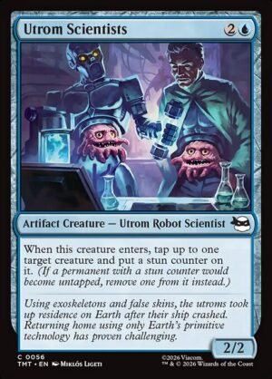 Utrom Scientists<br /><span class="collector-number">Collector No. 56</span>