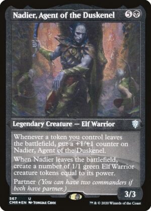 Nadier, Agent of the Duskenel - Etched<br /><span class="collector-number">Collector No. 567</span>