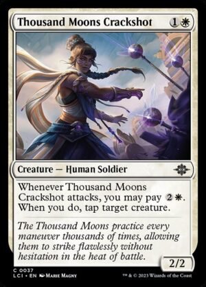 Thousand Moons Crackshot - Foil<br /><span class="collector-number">Collector No. 37</span>