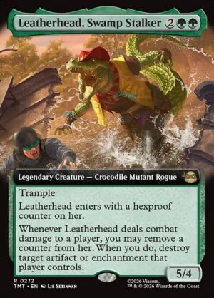 Leatherhead, Swamp Stalker - Foil<br /><span class="collector-number">Collector No. 272</span>