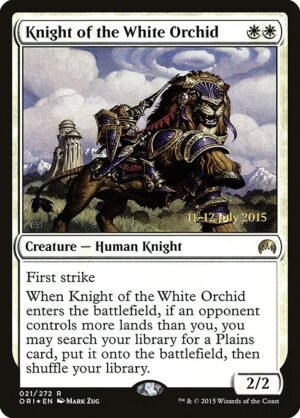 Knight of the White Orchid - Foil<br /><span class="collector-number">Collector No. 21s</span>