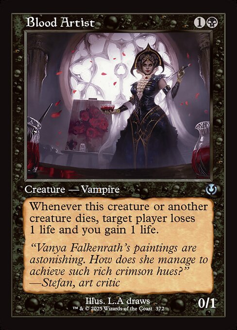 Blood Artist - Foil<br /><span class="collector-number">Collector No. 372</span>