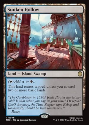 Sunken Hollow Surge<br /><span class="collector-number">Collector No. 76</span>