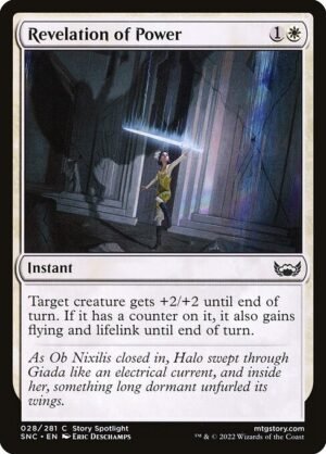 Revelation of Power - Foil<br /><span class="collector-number">Collector No. 28</span>