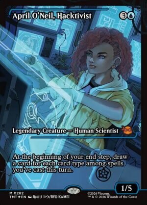 April O'Neil, Hacktivist - Foil<br /><span class="collector-number">Collector No. 282</span>