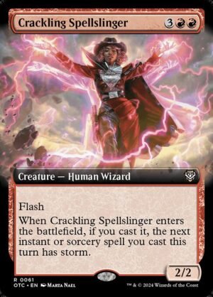 Crackling Spellslinger<br /><span class="collector-number">Collector No. 61</span>