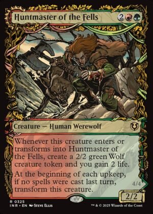 Huntmaster of the Fells // Ravager of the Fells - Foil<br /><span class="collector-number">Collector No. 325</span>
