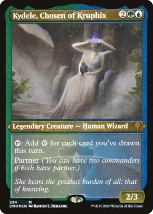 Kydele, Chosen of Kruphix - Etched<br /><span class="collector-number">Collector No. 524</span>