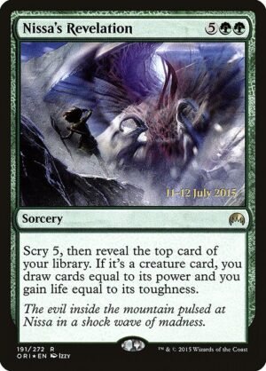 Nissa's Revelation - Foil<br /><span class="collector-number">Collector No. 191s</span>