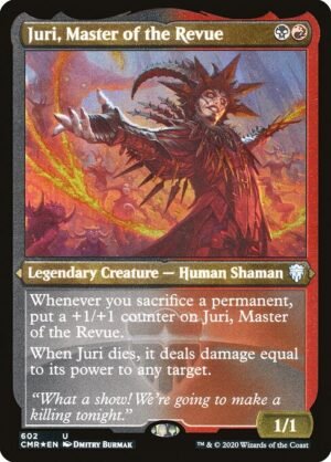 Juri, Master of the Revue - Etched<br /><span class="collector-number">Collector No. 602</span>