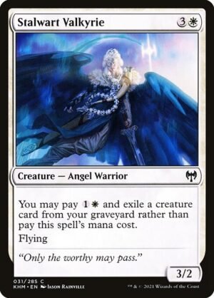Stalwart Valkyrie - Foil<br /><span class="collector-number">Collector No. 31</span>