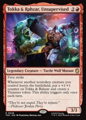 Tokka & Rahzar, Unsupervised Surge<br /><span class="collector-number">Collector No. 28</span>