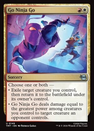 Go Ninja Go<br /><span class="collector-number">Collector No. 149</span>