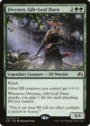 Dwynen, Gilt-Leaf Daen<br /><span class="collector-number">Collector No. 172</span>