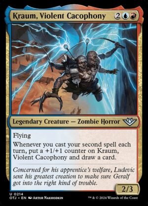 Kraum, Violent Cacophony - Foil<br /><span class="collector-number">Collector No. 214</span>