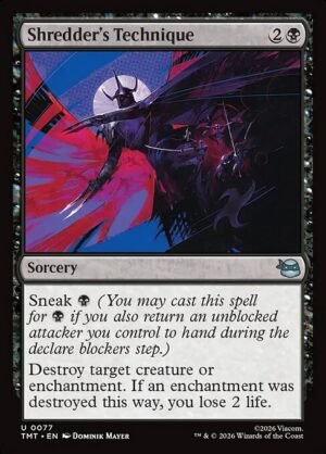 Shredder's Technique<br /><span class="collector-number">Collector No. 77</span>