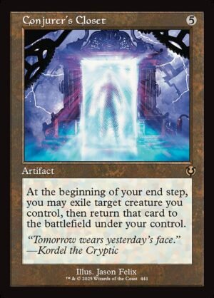 Conjurer's Closet - Foil<br /><span class="collector-number">Collector No. 441</span>