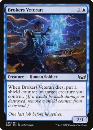 Brokers Veteran - Foil<br /><span class="collector-number">Collector No. 36</span>