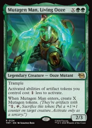 Mutagen Man, Living Ooze - Foil<br /><span class="collector-number">Collector No. 124</span>