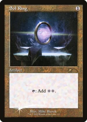 Sol Ring - Foil<br /><span class="collector-number">Collector No. 1</span>