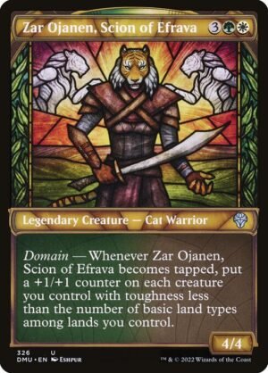 Zar Ojanen, Scion of Efrava - Foil<br /><span class="collector-number">Collector No. 326</span>