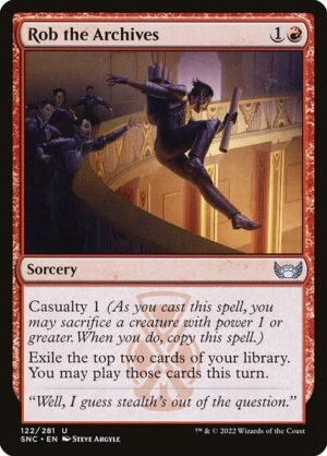 Rob the Archives - Foil<br /><span class="collector-number">Collector No. 122</span>