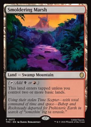 Smoldering Marsh Surge - Foil<br /><span class="collector-number">Collector No. 73</span>