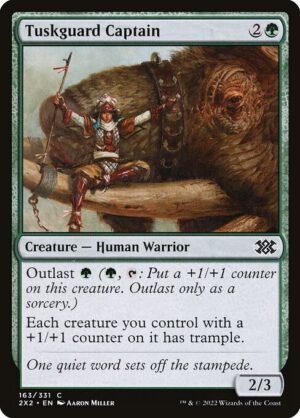 Tuskguard Captain - Foil<br /><span class="collector-number">Collector No. 163</span>